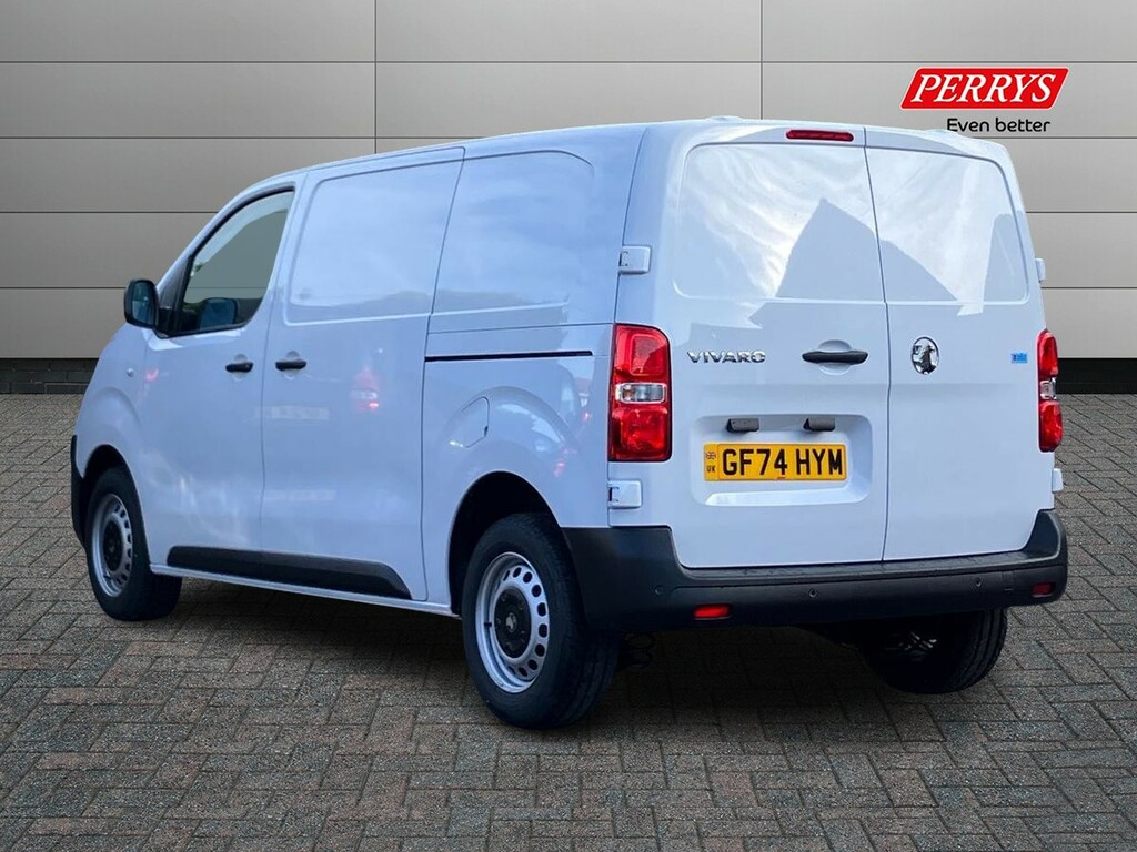 Vauxhall Vivaro 2.0 Turbo D 145 Prime H1 Van GF74HYM White #2