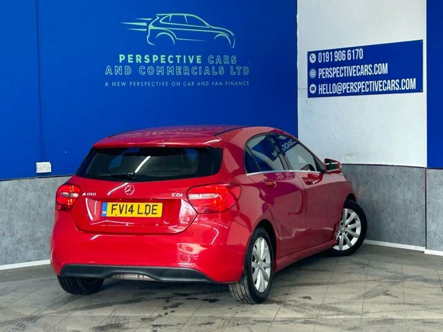 Mercedes-Benz A Class 1.5 A180 Cdi Eco Se 109 Bhp FV14LDE Red #3