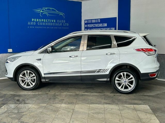 Ford Kuga 2.0 Titanium X Tdci 160 Bhp NV63EUR White #6