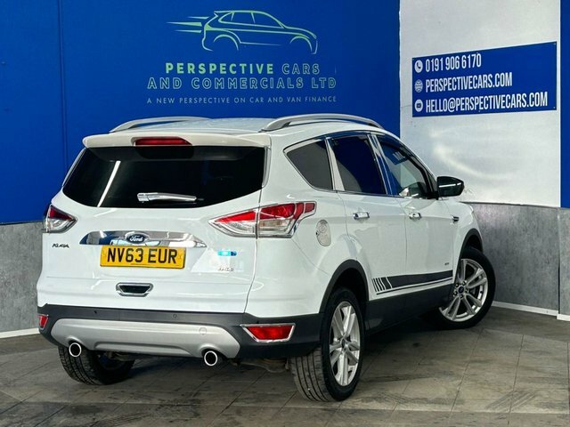 Ford Kuga 2.0 Titanium X Tdci 160 Bhp NV63EUR White #3