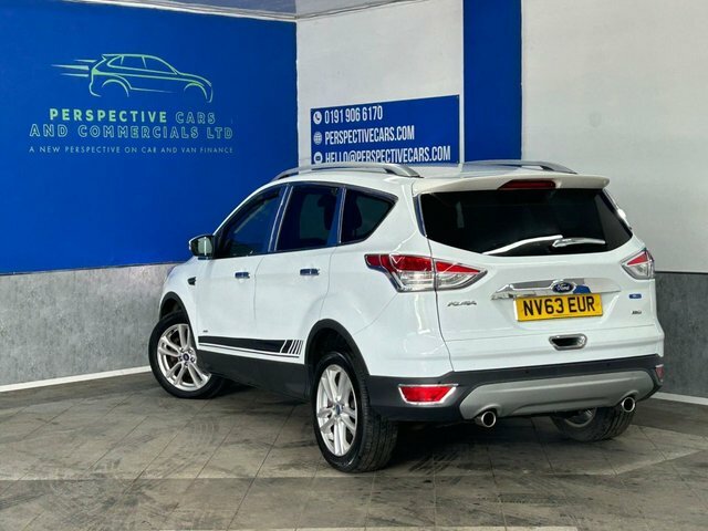 Ford Kuga 2.0 Titanium X Tdci 160 Bhp NV63EUR White #5