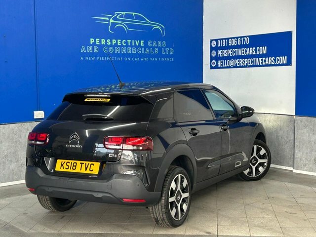 Citroen C4 Cactus 1.2 Puretech Flair Hatchback Eur KS18TVC Black #3