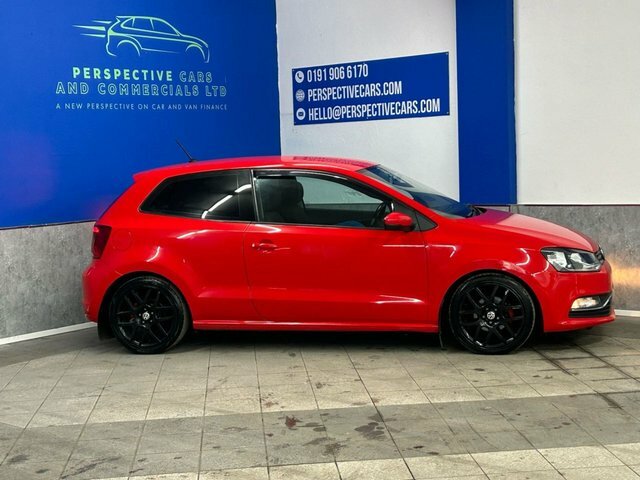 Volkswagen Polo 1.2 Se Tsi 89 Bhp DL64UYT Red #2