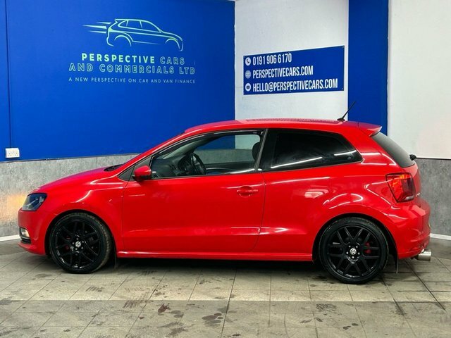 Volkswagen Polo 1.2 Se Tsi 89 Bhp DL64UYT Red #6