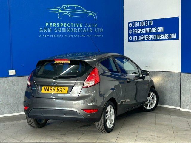 Ford Fiesta 1.0T Ecoboost Zetec Hatchback Eu NA65BXY Grey #3