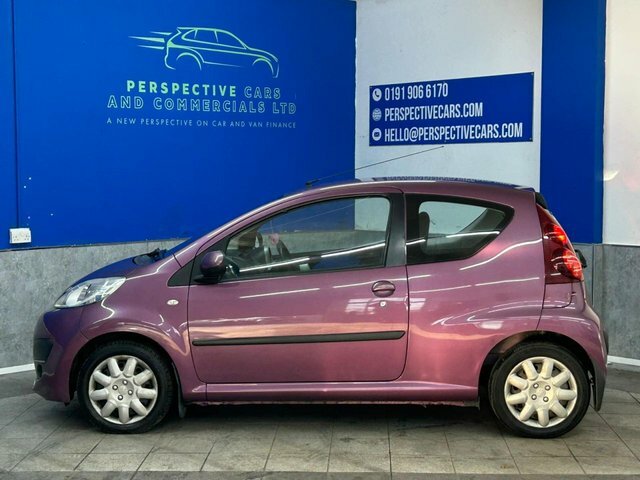 Peugeot 107 1.0 12V Active Hatchback Euro 5 EO63KXX Purple #6