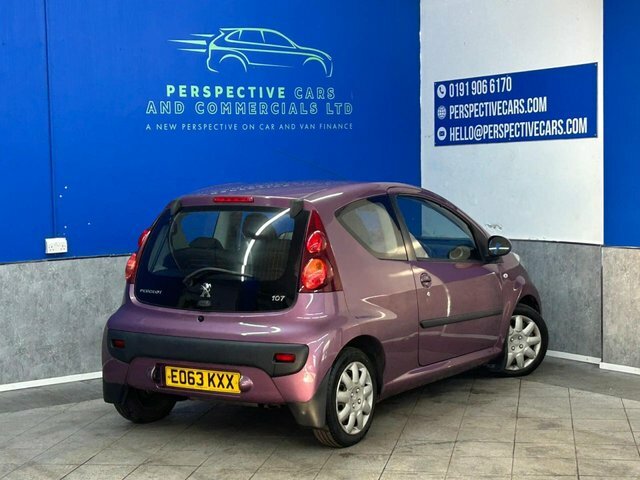 Peugeot 107 1.0 12V Active Hatchback Euro 5 EO63KXX Purple #3