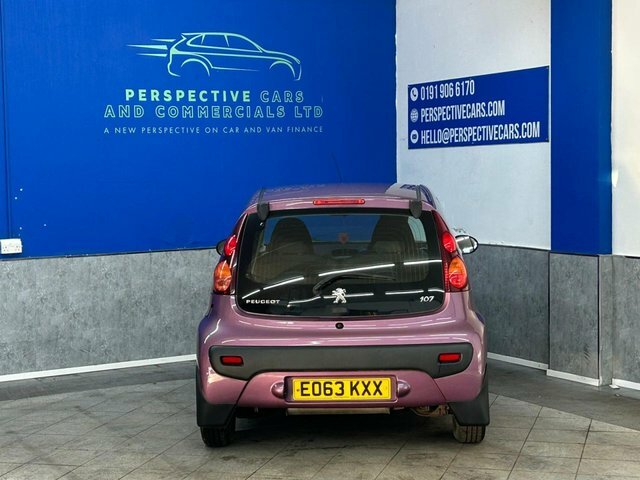Peugeot 107 1.0 12V Active Hatchback Euro 5 EO63KXX Purple #4