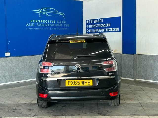 Citroen Grand C4 Picasso 1.6 Bluehdi Exclusive Mpv Euro Black #4