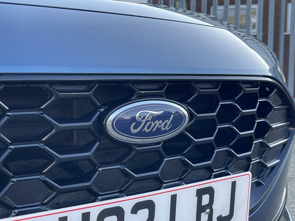 Ford Focus 1.0T Ecoboost St-line Vignale Hatchback AU22LBJ Blue #5