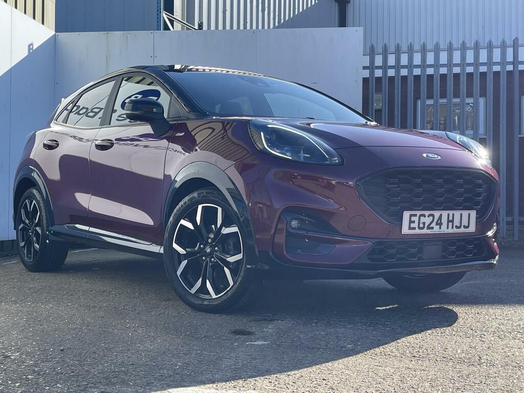 Ford Puma 1.0T Ecoboost Mhev Vivid Ruby Edition Suv Petr EG24HJJ  #2