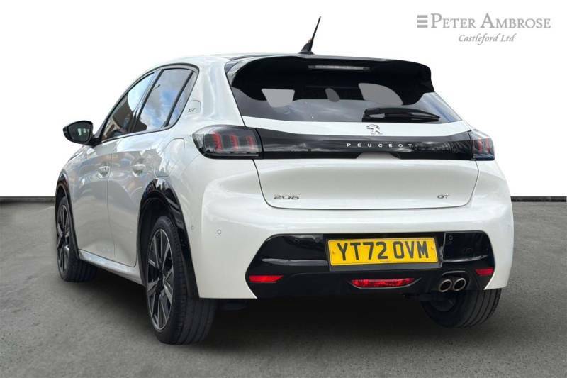 Peugeot 208 1.2 Puretech Gt Hatchback Eat Euro 6 S YT72OVM White #5