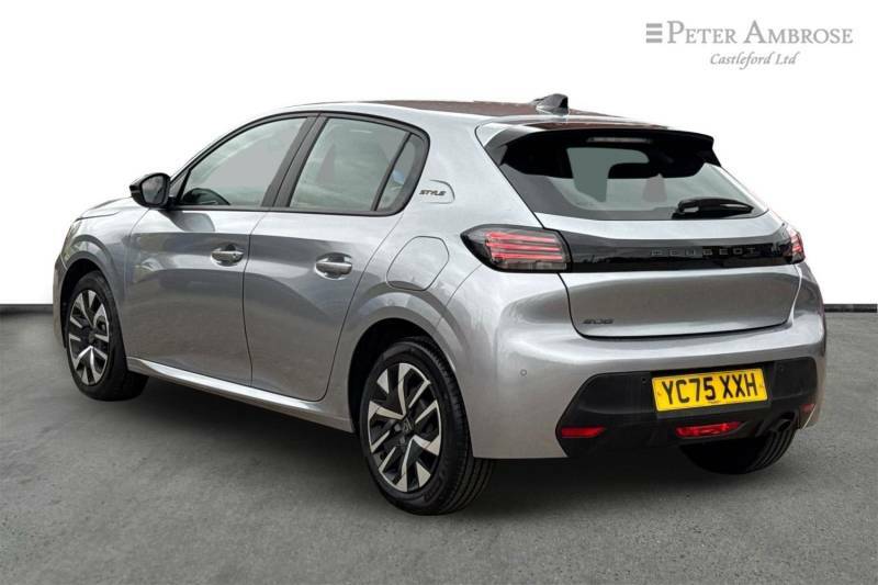 Peugeot 208 1.2 Puretech 100 Style - 2025 75 YC75XXH Grey #5