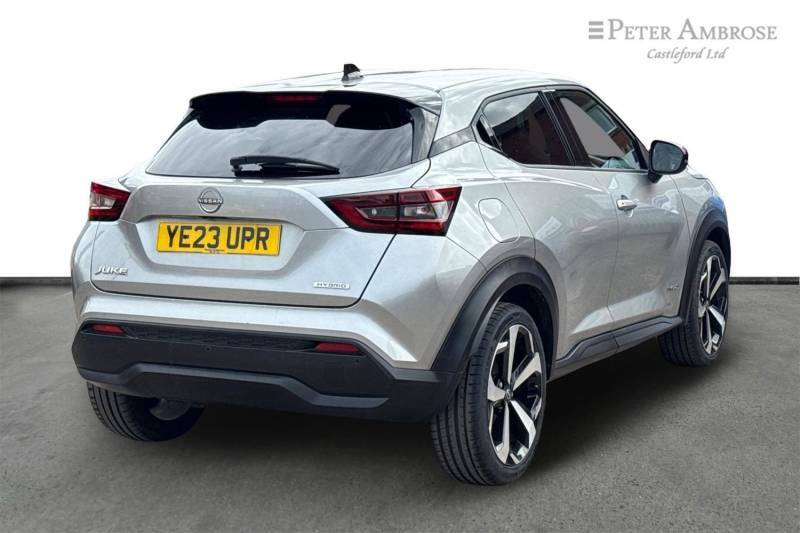 Nissan Juke 1.6 Hybrid Tekna - 2023 23 YE23UPR Silver #3