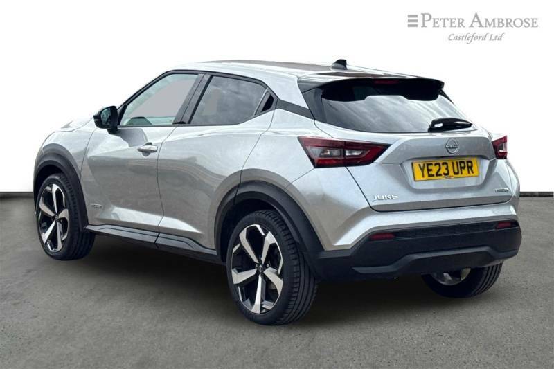 Nissan Juke 1.6 Hybrid Tekna - 2023 23 YE23UPR Silver #5