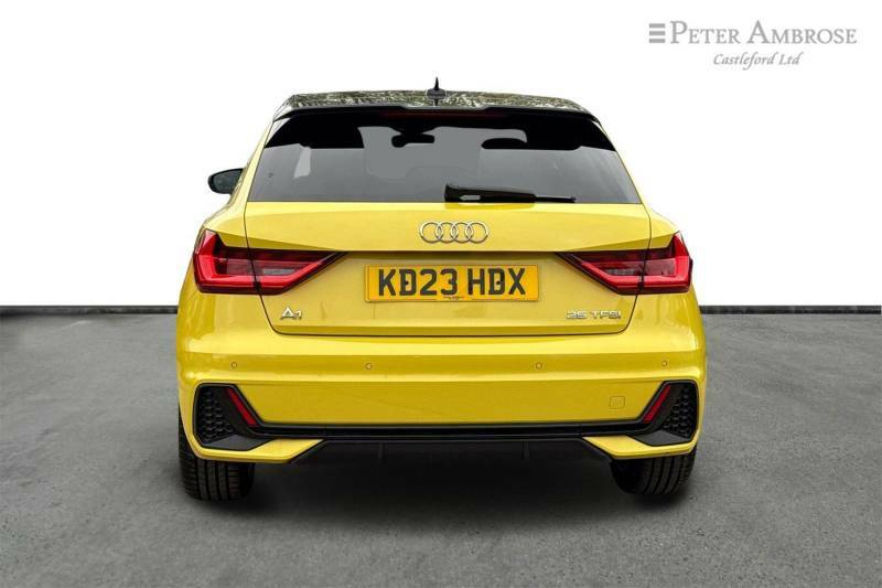 Audi A1 A1 S Line Black Ed 25 Tfs - 2023 23 KD23HDX Yellow #4