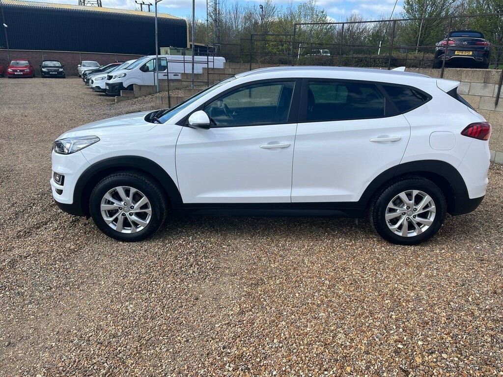 Hyundai Tucson 1.6 T-gdi Se Nav Dct Euro 6 Ss EX70VKW White #6