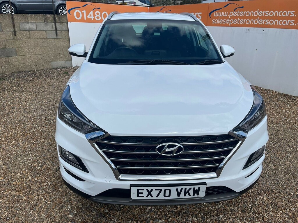 Hyundai Tucson 1.6 T-gdi Se Nav Dct Euro 6 Ss EX70VKW White #3