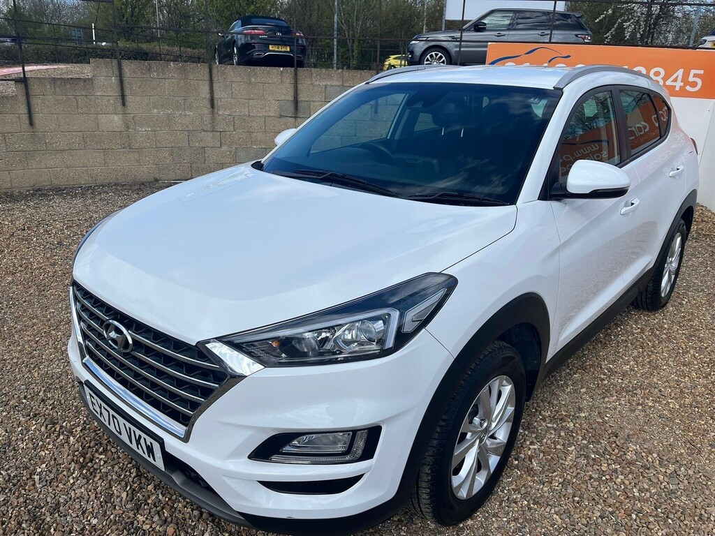 Hyundai Tucson 1.6 T-gdi Se Nav Dct Euro 6 Ss EX70VKW White #4