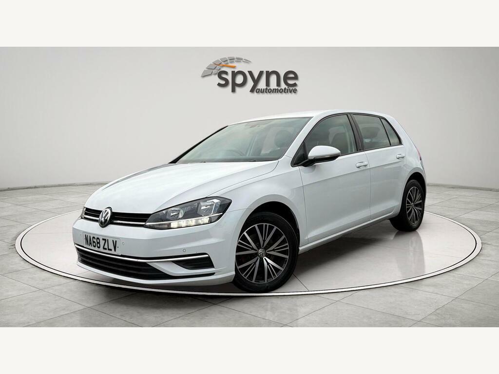 Volkswagen Golf 1.6 Tdi Se Nav Euro 6 S S NA68ZLV White #3