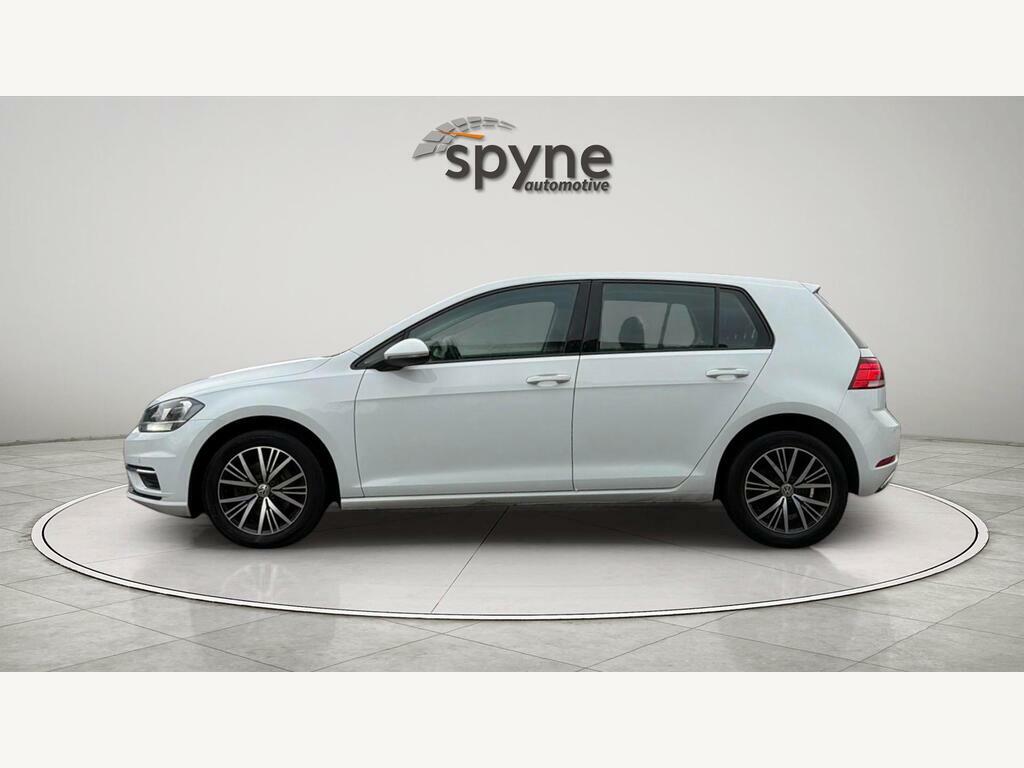 Volkswagen Golf 1.6 Tdi Se Nav Euro 6 S S NA68ZLV White #5