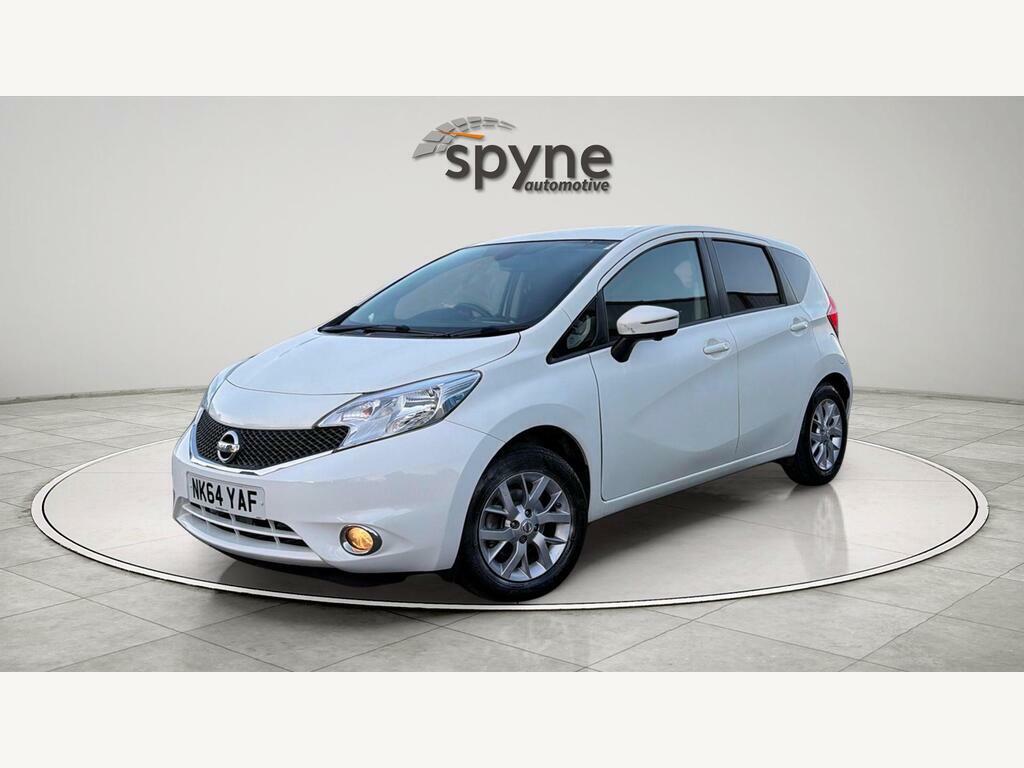Nissan Note 1.2 12V Acenta Premium Euro 5 S S NK64YAF White #3