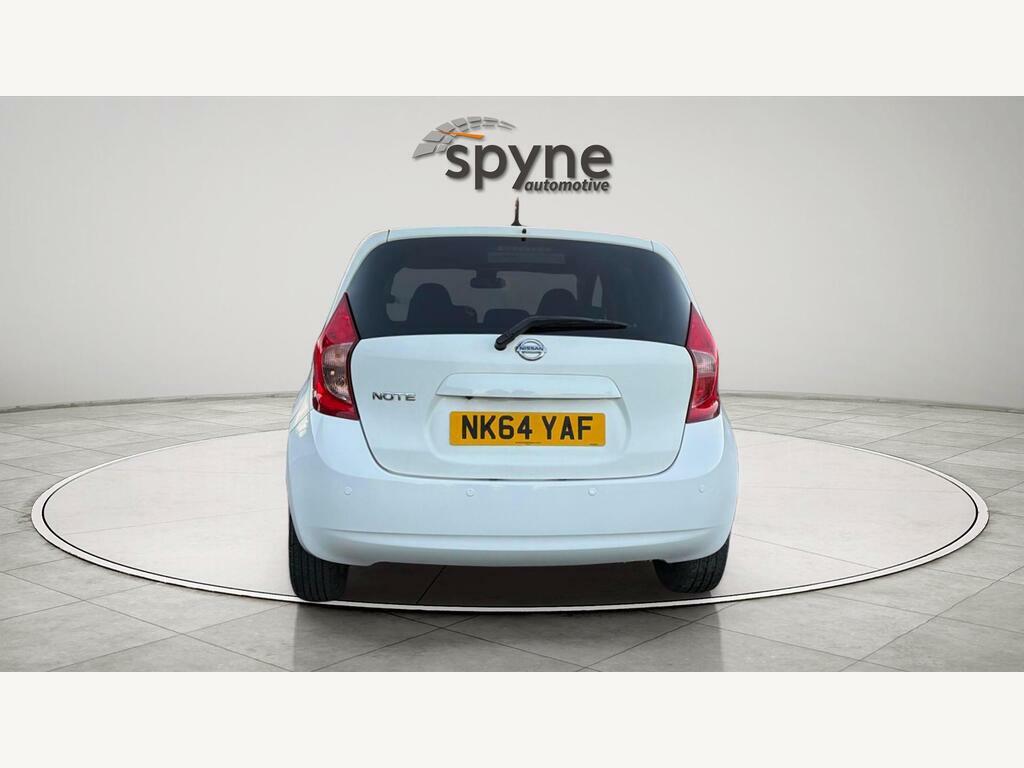 Nissan Note 1.2 12V Acenta Premium Euro 5 S S NK64YAF White #6