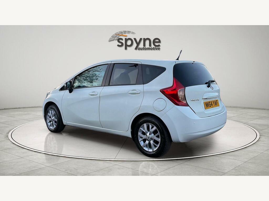 Nissan Note 1.2 12V Acenta Premium Euro 5 S S NK64YAF White #4