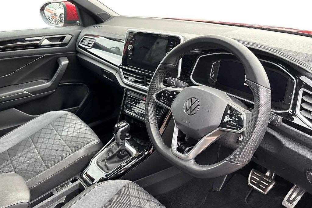 Volkswagen T-Roc 1.5 Tsi R-line Dsg YG72XRO Red #6