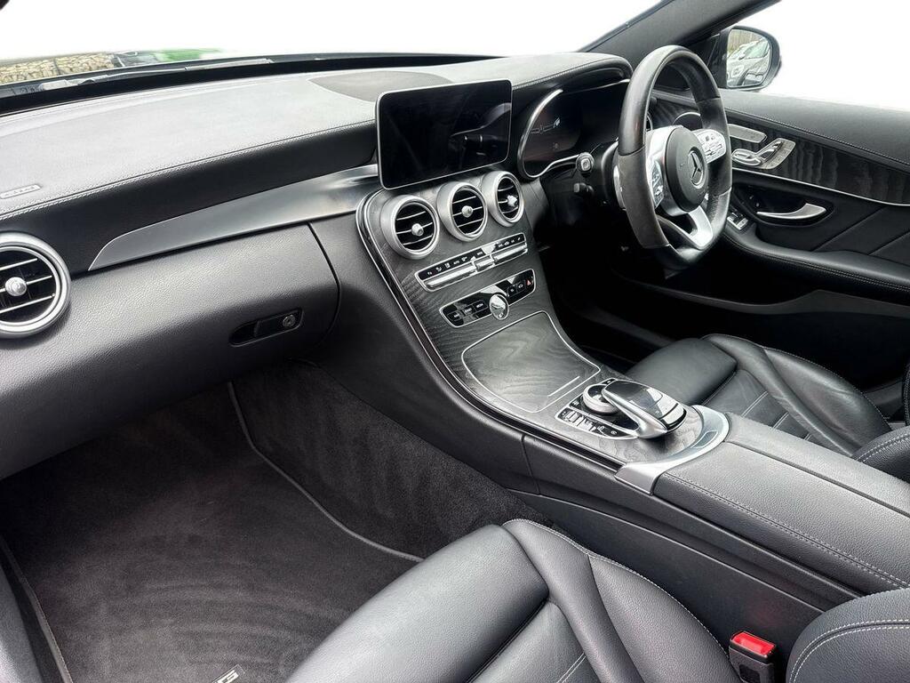 Mercedes-Benz C Class 1.5 C200 Mhev Amg Line Night Edition Premium G-t KT70HXV Black #2