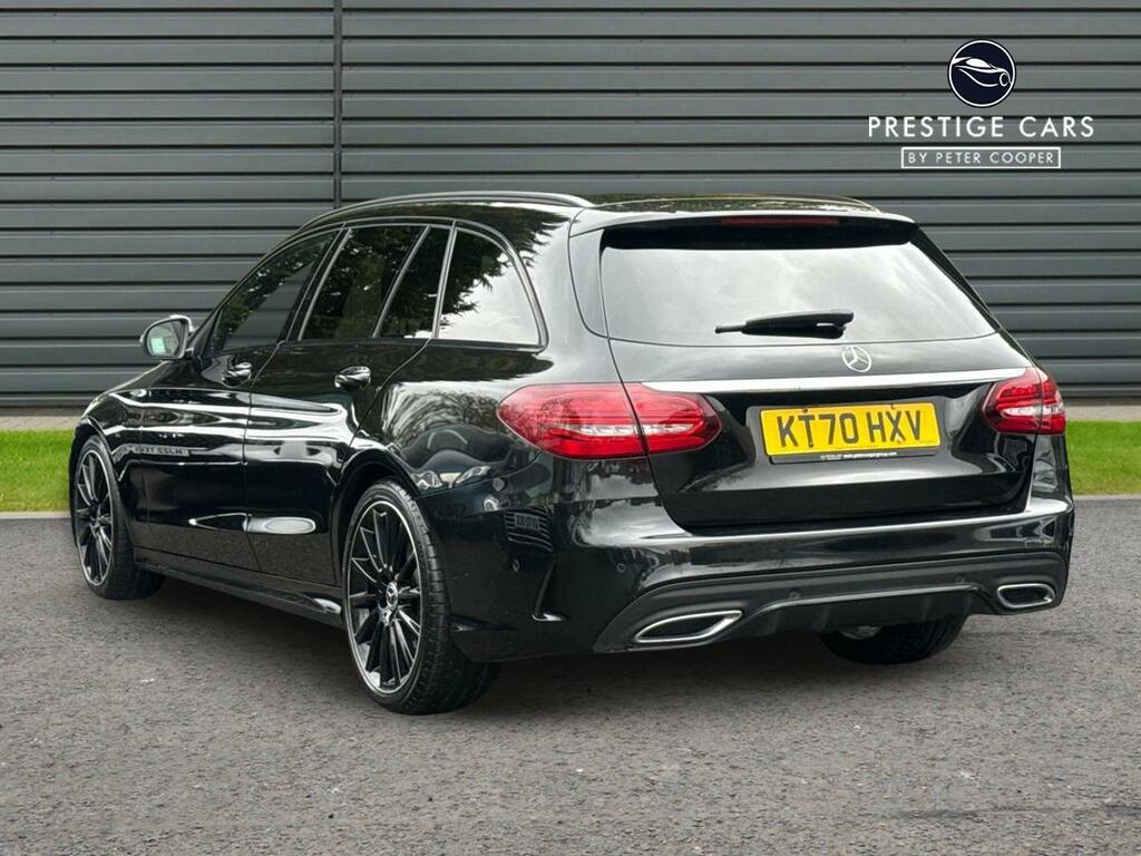 Mercedes-Benz C Class 1.5 C200 Mhev Amg Line Night Edition Premium G-t KT70HXV Black #3