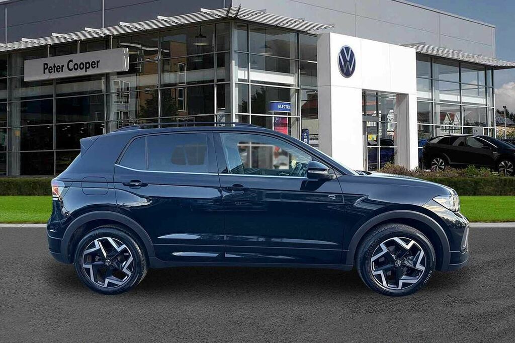 Volkswagen T-Cross 1.0 Tsi 115 R-line Dsg KN25YWL Black #4