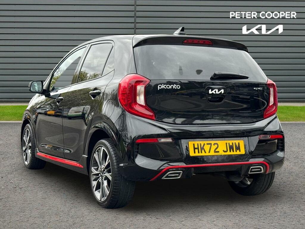 Kia Picanto 1.0 T-gdi Isg Gt-line HK72JWM Black #3