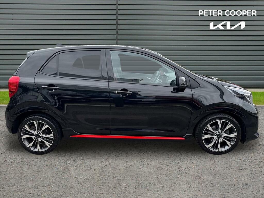 Kia Picanto 1.0 T-gdi Isg Gt-line HK72JWM Black #4