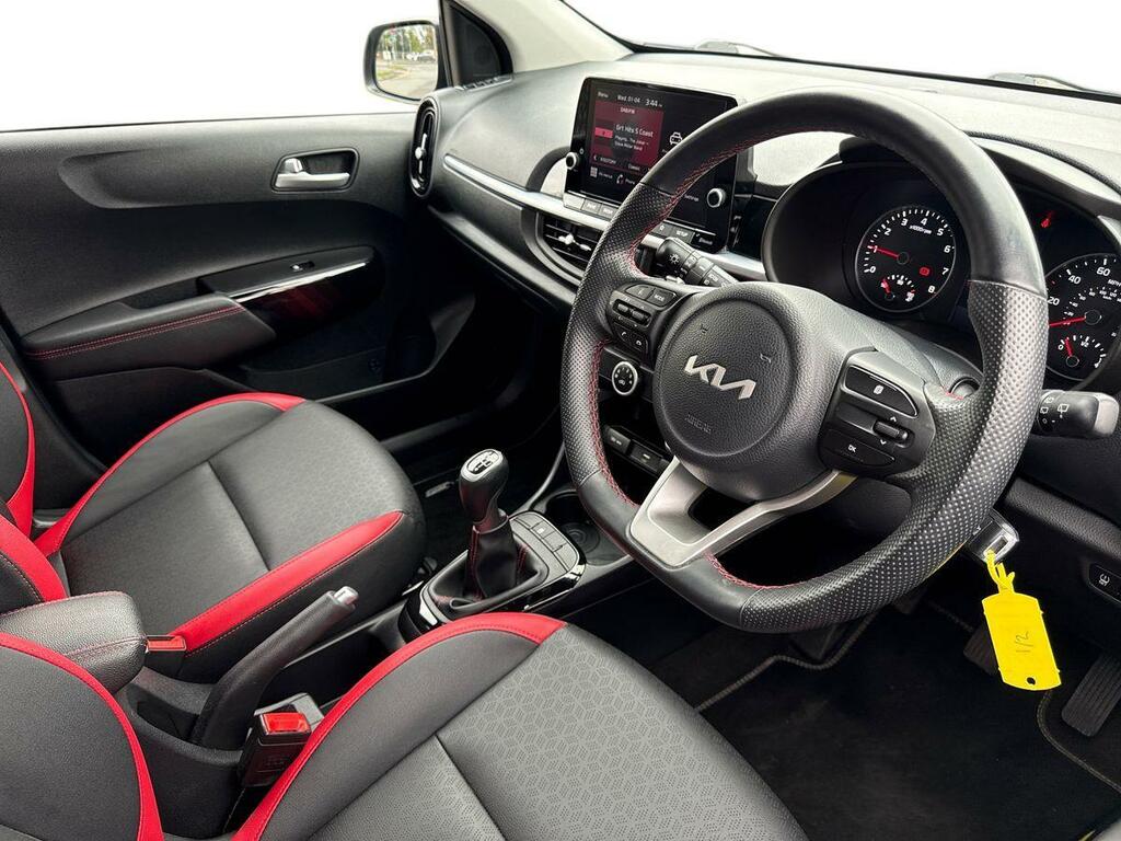 Kia Picanto 1.0 T-gdi Isg Gt-line HK72JWM Black #6