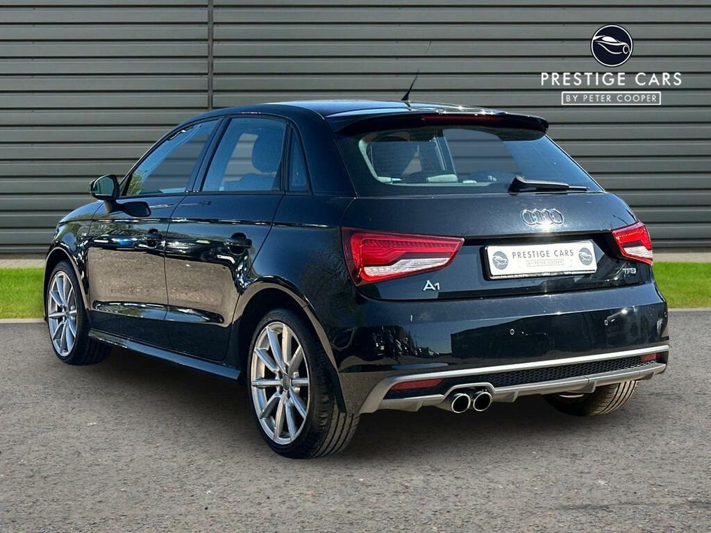 Audi A1 1.4 Tfsi S Line Sportback Euro 6 Ss CU67XHA Black #3