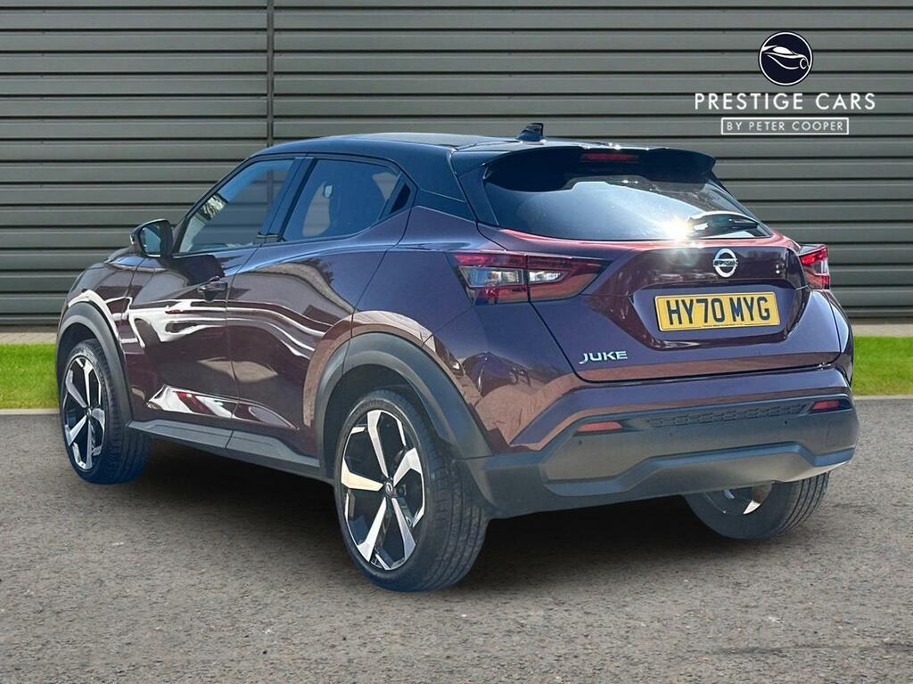 Nissan Juke 1.0 Dig-t Tekna Dct Euro 6 Ss HY70MYG Red #3