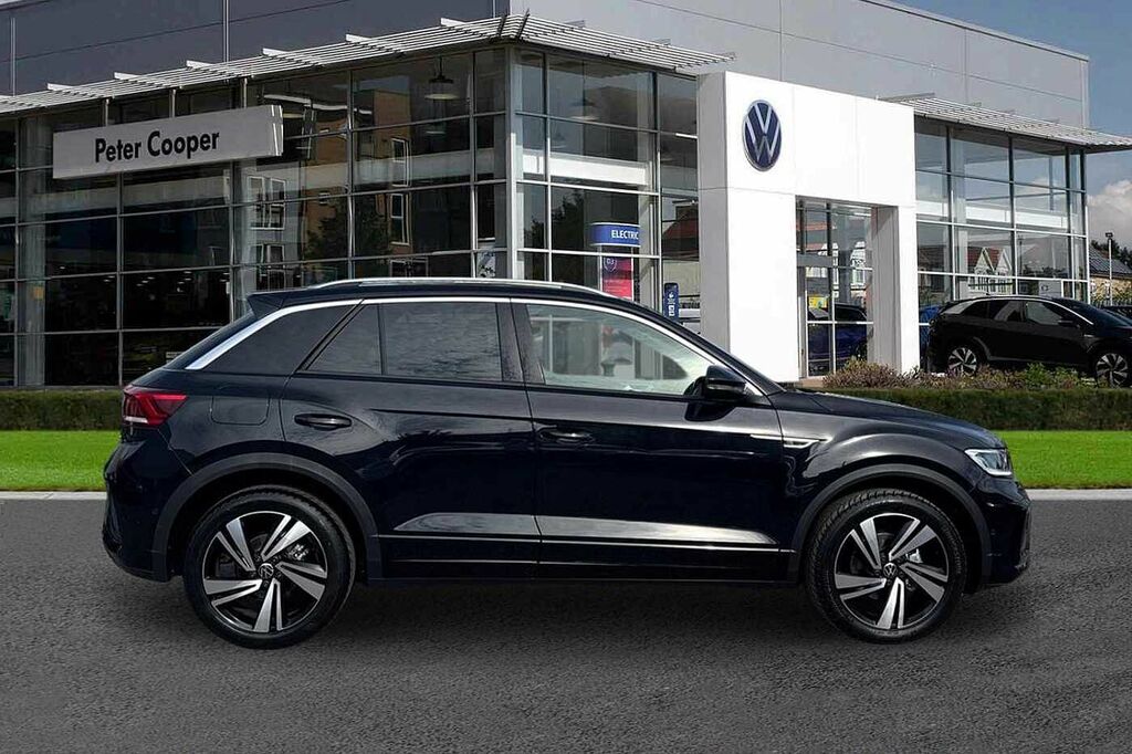 Volkswagen T-Roc 1.5 Tsi R-line Dsg HY75FOC Black #4