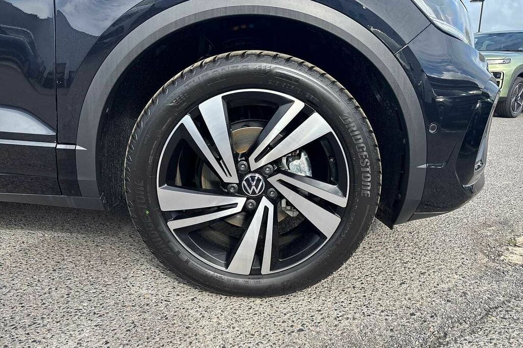 Volkswagen T-Roc 1.5 Tsi R-line Dsg HY75FOC Black #5