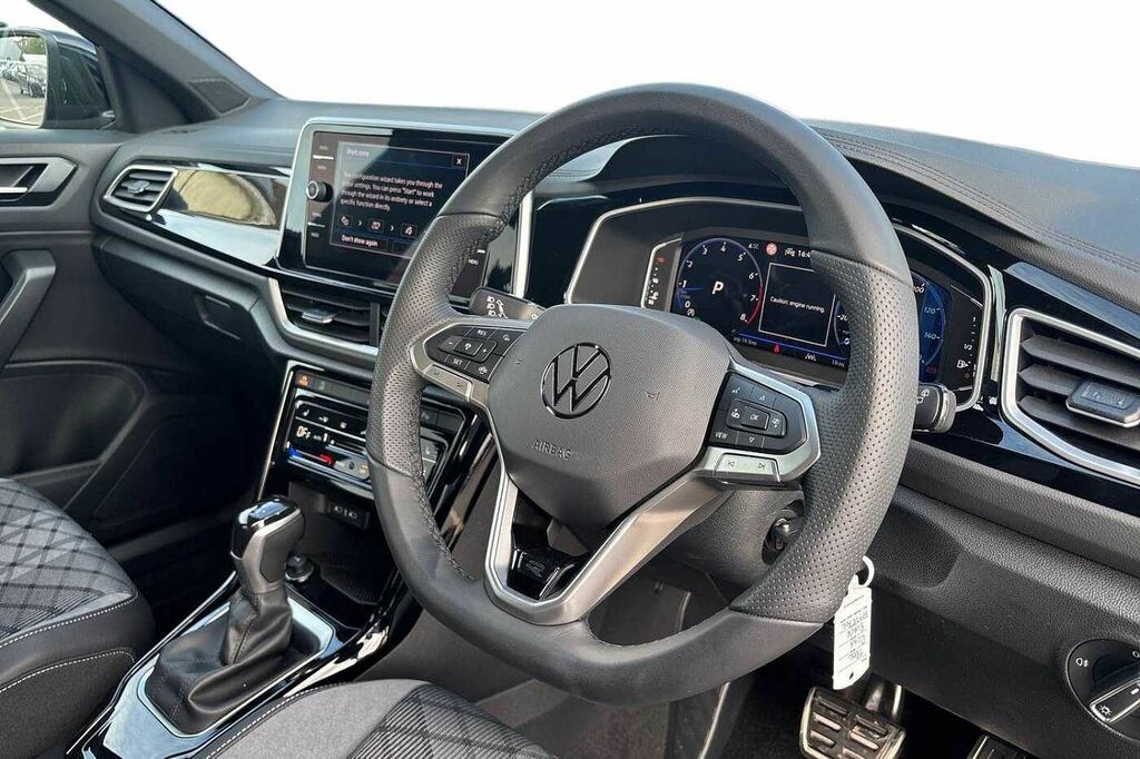 Volkswagen T-Roc 1.5 Tsi R-line Dsg HY75FOC Black #6