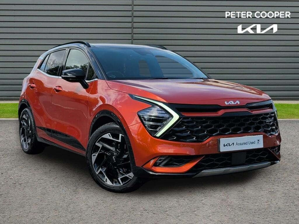 Kia Sportage 1.6 T-gdi Isg 48V Gt-line S Orange