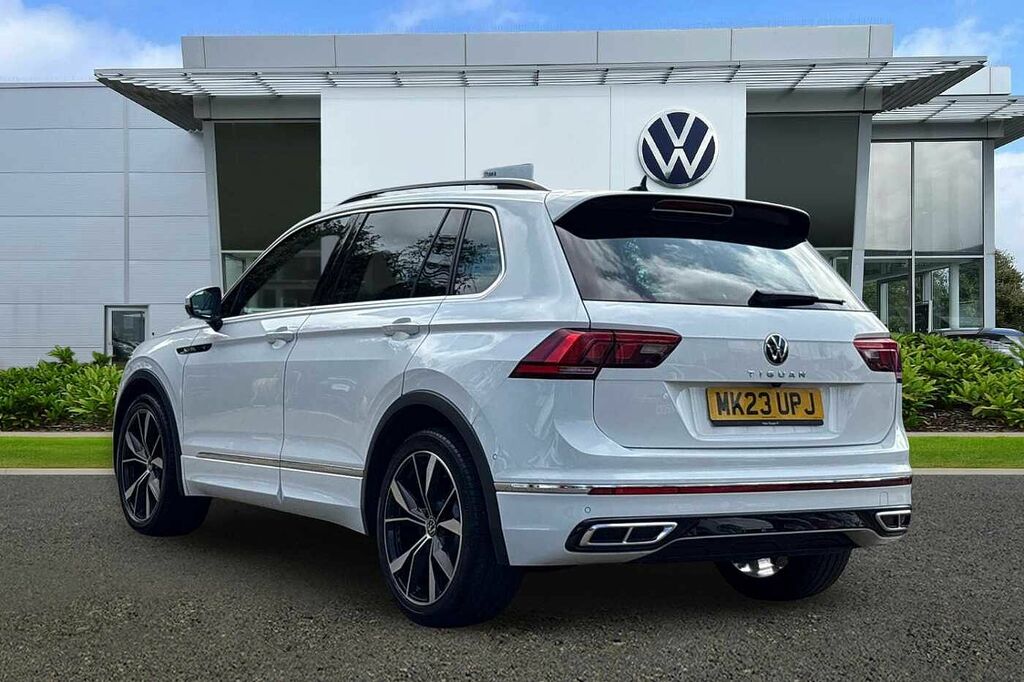 Volkswagen Tiguan 1.5 Tsi 150 R-line Dsg Sunroof Rear Camera MK23UPJ White #3