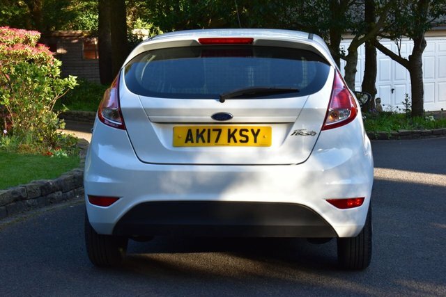 Ford Fiesta Van 1.5 Tdci Econetic Panel Van AK17KSY White #4