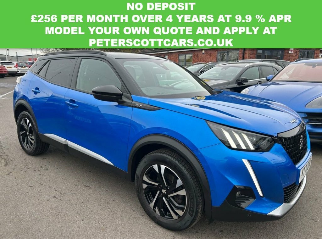 Peugeot 2008 1.2L Gt YT71OHD Blue #2