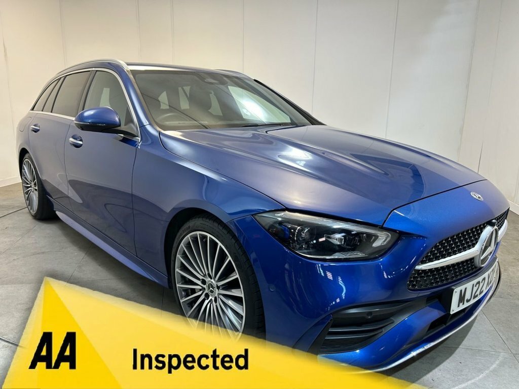 Mercedes-Benz C Class 2L Amg Line Blue