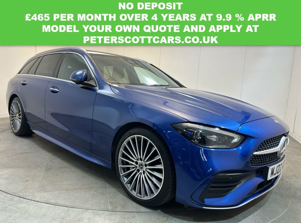 Mercedes-Benz C Class 2L Amg Line MJ22XZP Blue #3