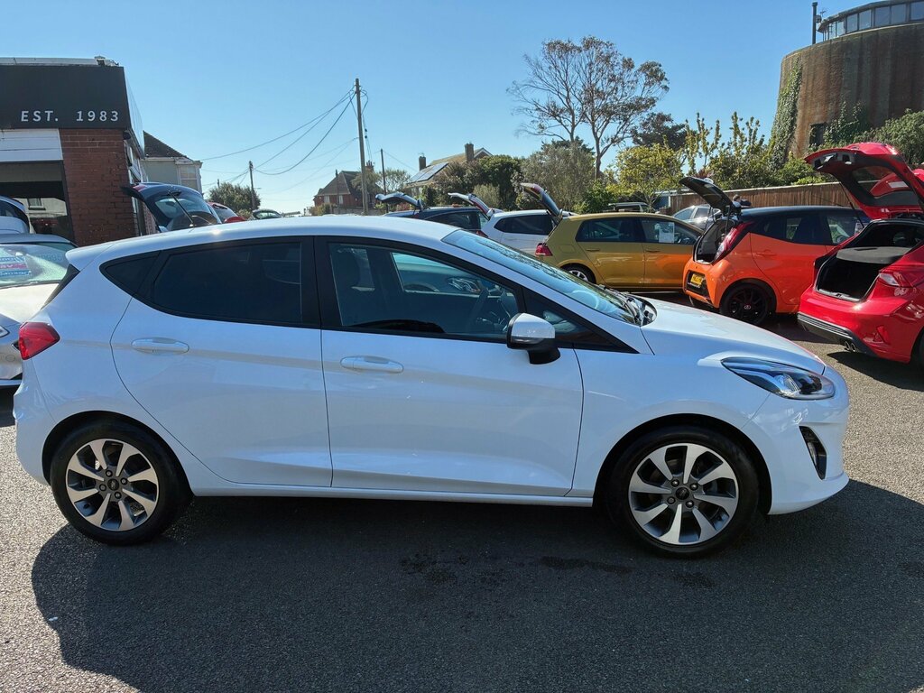 Ford Fiesta Trend 1.0T Ecoboost Mhev Hatchback 6 GX70HFC White #5
