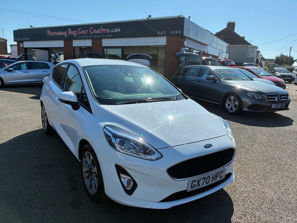 Ford Fiesta Trend 1.0T Ecoboost Mhev Hatchback 6 White