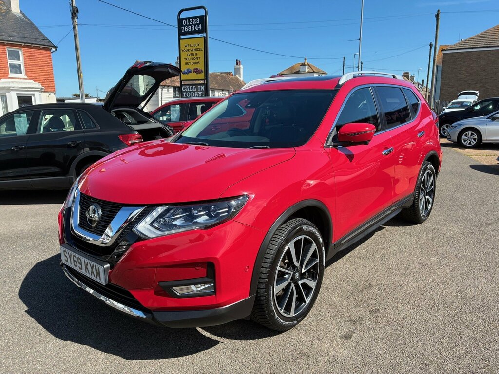 Nissan X-Trail 4Wd Euro 6 1.7 7 Str Dci Tekna Suv Cvt SY69KXM Red #5