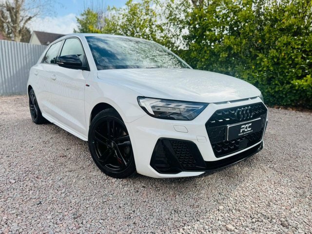 Audi A1 2019 1.0 Tfsi 30 S Line Sportback S Tro SL69OYX White #4
